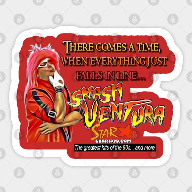 Smash Ventura - There comes a time... Sticker by Smash Ventura